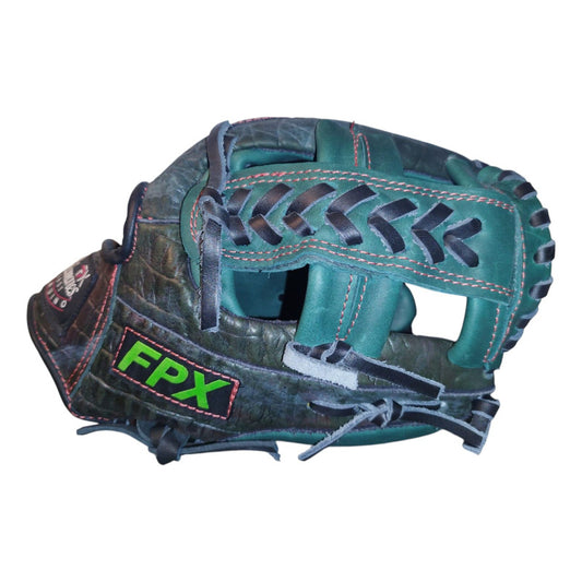 Guante Manopla Beisbol Ed. Unica Verd Palomares Genuino Fpx Verde Oscuro 12