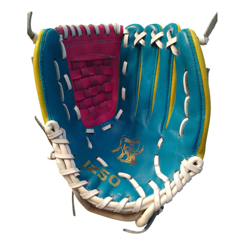Guante Manopla Beisbol 12.50 Bob Esponja Palomares Fpx Amarillo/ Azul Adulto/ Juvenil