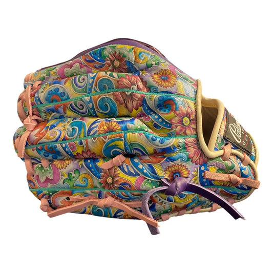 Guante Manopla Beisbol Ed. Unica Mod 2190 12.5 Palomares Fpx Rosa/morado Juvenil/adulto