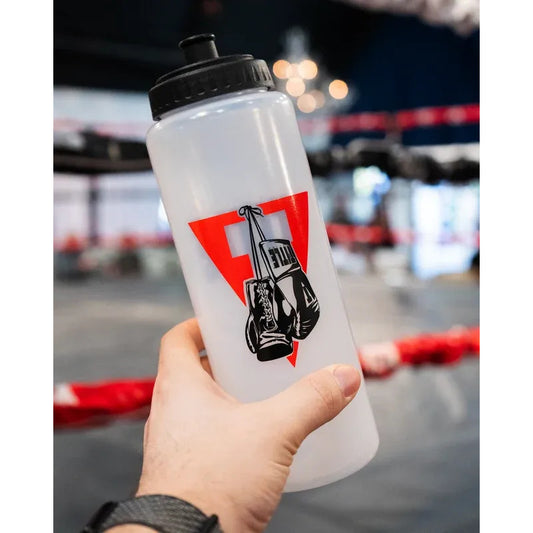 Botella De Agua Title Boxing Pro Plus Palomares Fpx Blanco