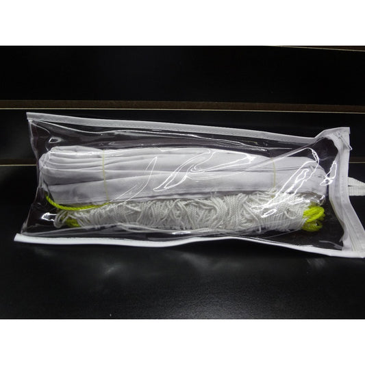 Red De Voleibol Tejida En Nylon Palomares Genuino Fpx Blanco
