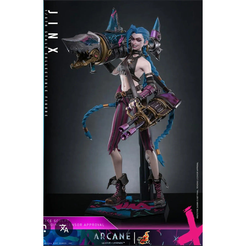 Hot Toys Jinx Arcane Netflix Figura 1/6 Palomares Fpx