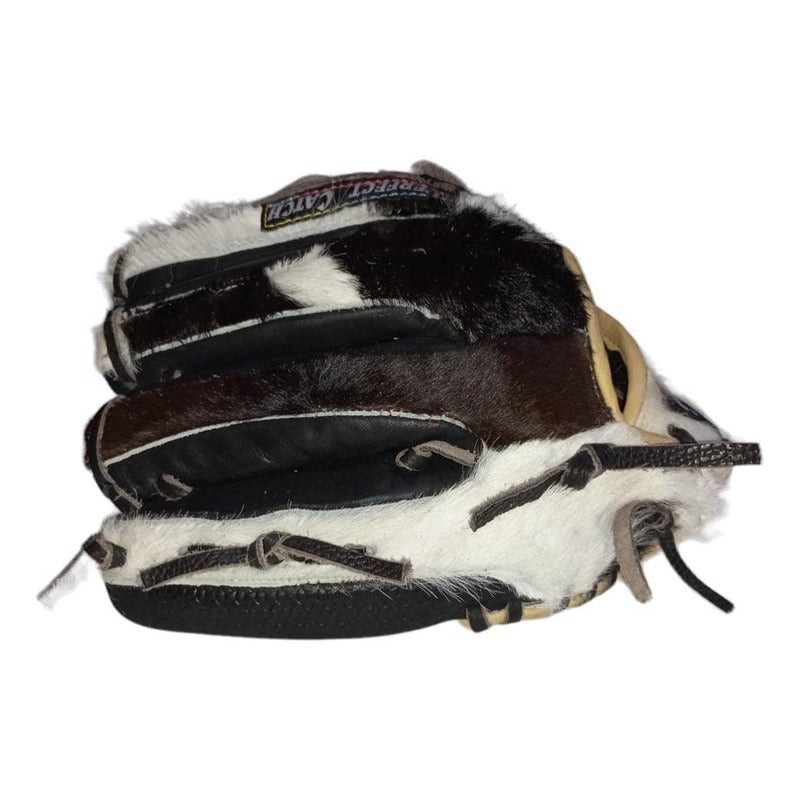 Guante Manopla Beisbol/soft 2190 Piel Becerro 12.5puLG Fpx Café/negro Juvenil/ Adulto