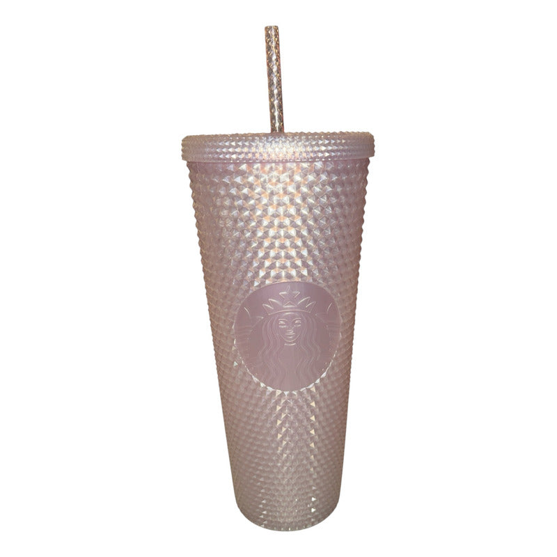 Vaso Starbucks Studded Rosa 710ml Rosa Claro