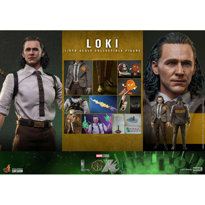 Hot Toys Loki Serie Marvel Tms061 Nuevo 1/6 Fpx