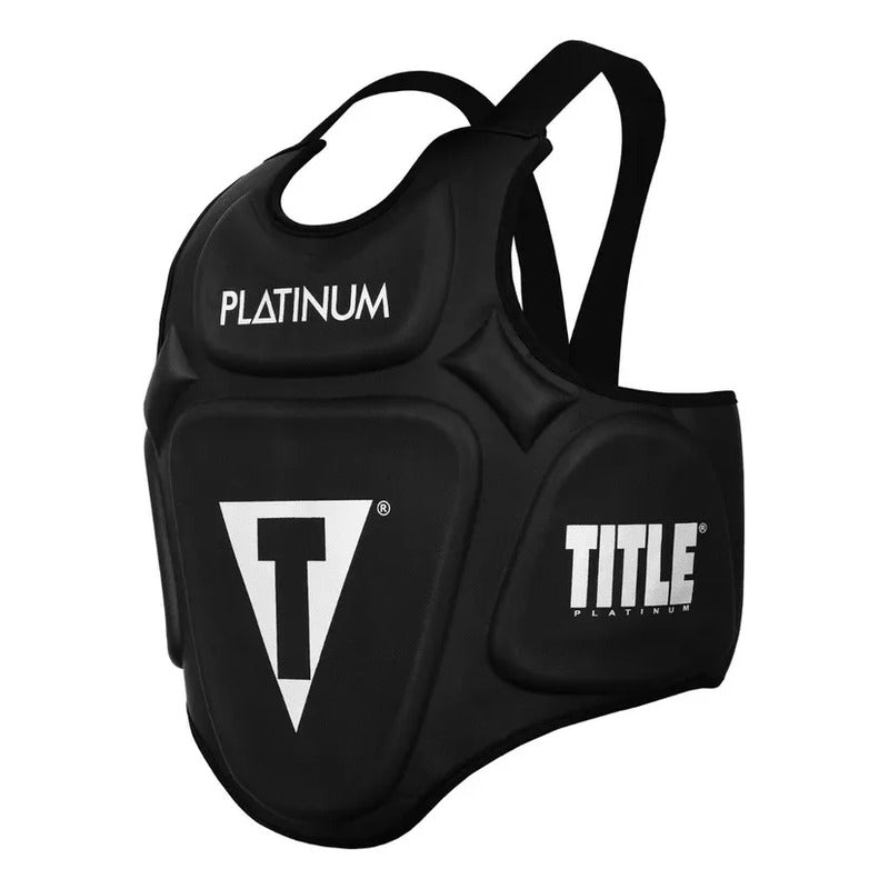 Peto Protector Title Platinum Prolific Palomares Genuino Fpx Negro Adulto