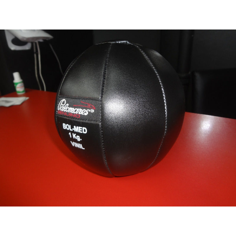Balon Medicinal Vinil 4 Kilos Palomares Genuino Negro
