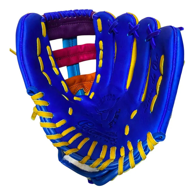 Guante Manopla Beisbol Soft G350 12.5 Colores Palomares Fpx Amarillo Juvenil/ Adulto