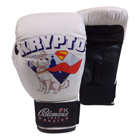 Par Guante Box Infantil 6 Oz Superman & Krypto Comic Fpx 6 Oz Blanco