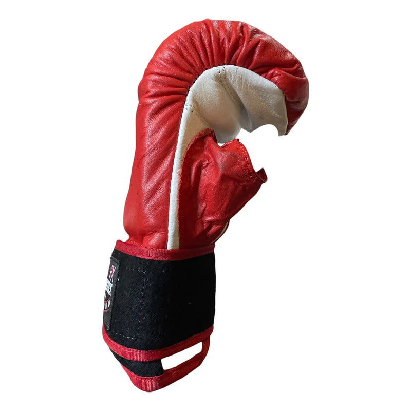 Par Guanteleta Box #25 Piel Palomares Genuino Fpx M Rojo