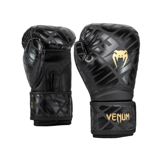 Guante Box Venum Contender 1.5 Black Palomares Genuino Fpx 16oz Negro/dorado