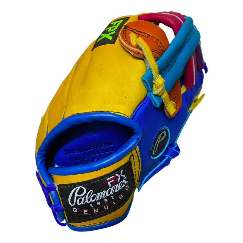 Guante Manopla Beisbol Soft G350 12.5 Colores Palomares Fpx Amarillo Juvenil/ Adulto