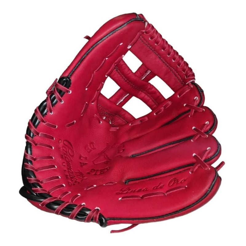 Guante Manopla Beisbol Rojo Mod 355 12.5 Palomares Fpx
