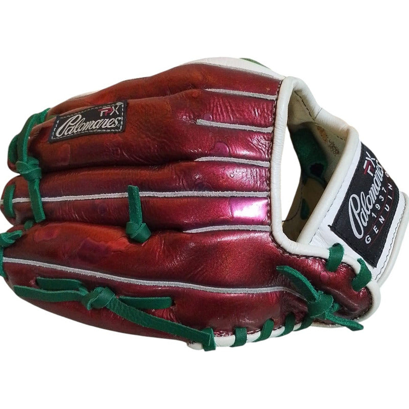 Guante Manopla Beisbol Ed.unica 12  Tejido Tricolormex Fpx Blanco Juvenil/adulto