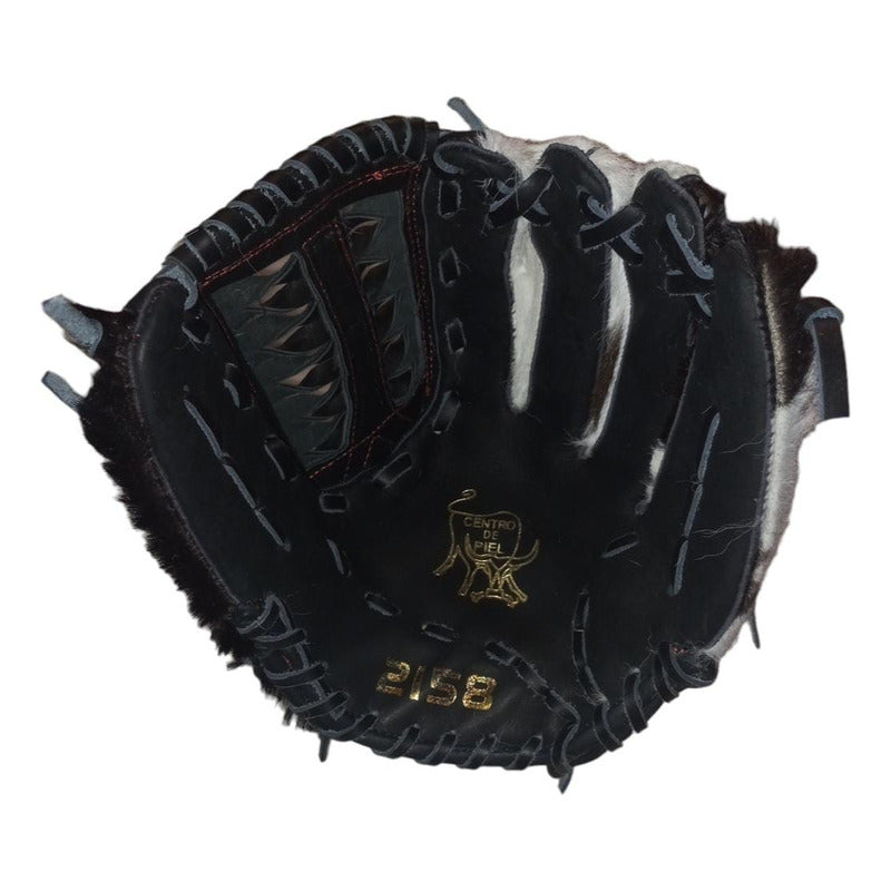 Guante Manopla Beisbol Piel Ed Unica 13 PuLG Palomares Fpx Negro Adulto/ Juvenil