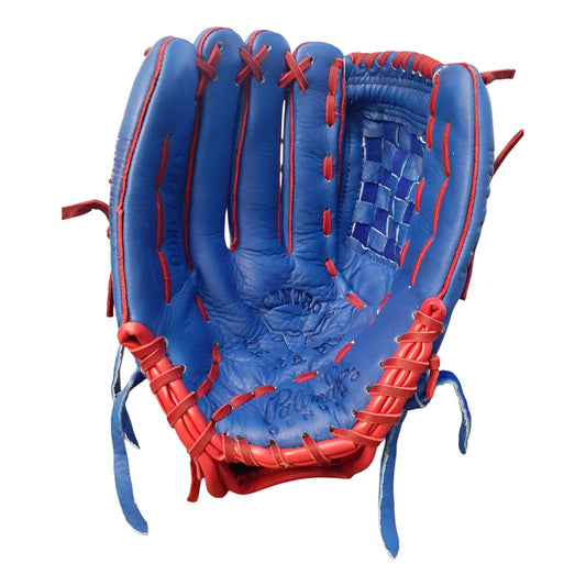 Manopla Beisbol Azul/roj Zurda Palomares Genuino Fpx Azul/rojo Adulto