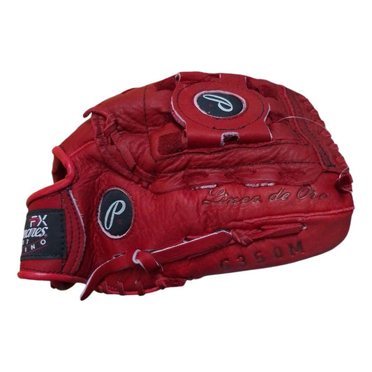 Guante Manopla 12.5 G350 Blrojo Palomares Genuino Fpx Rojo Juvenil/adulto