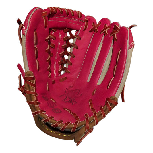 Guante Manopla Beisbol 1250 12puLG Rosa/gris Ed.unik Fpx Rosa Claro Juvenil/ Adulto