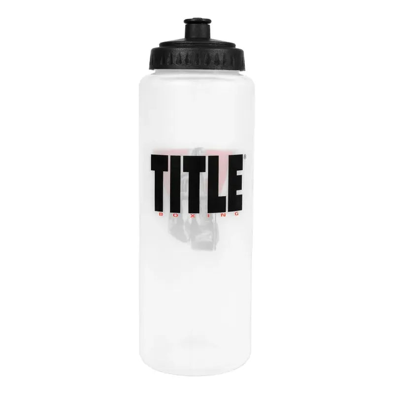 Botella De Agua Title Boxing Pro Plus Palomares Fpx Blanco