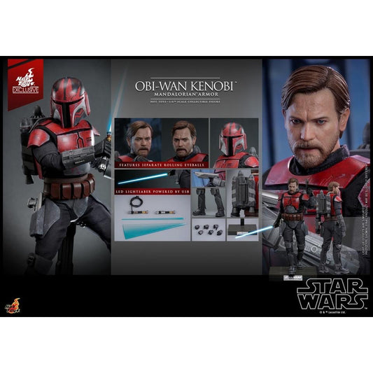 Hot Toys Obi Wan Mandalorian Armor Exclusive Figura 1/6 Fpx