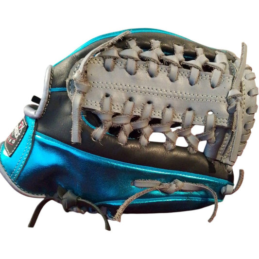 Guante Manopla Beisbol/softbol 12puLG Tejido Palomares Fpx Azul Juvenil/adulto