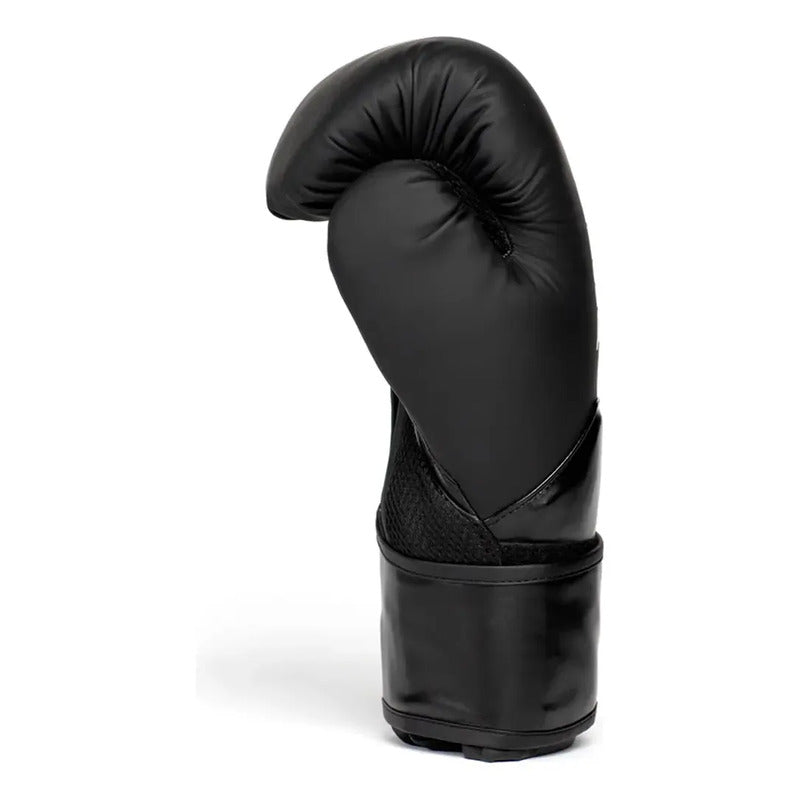 Guante Box Everlast Elite Pro Style 16 Oz Color Negro/dorado Talla 16oz