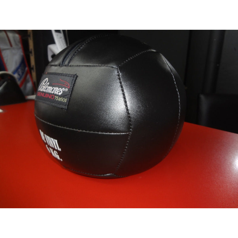 Balon Medicinal Vinil 6 Kilos Palomares Genuino Negro
