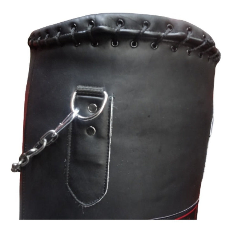 Costal Box Piel 1.10 Con Cadenas Y Poliuretano Palomares Fpx Negro