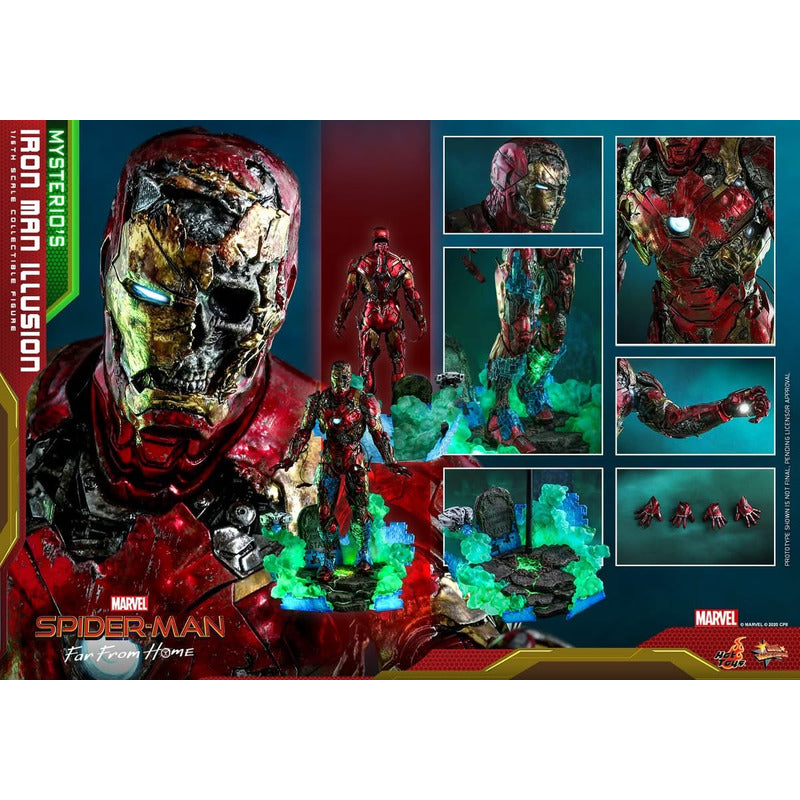 Hot Toys Iron Man Illusion Mysterios Figura 1/6 Fpx