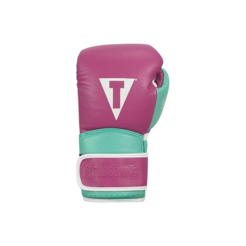Guante Box Title Gel 14 Oz Freestyle Training Palomares Fpx Rosa