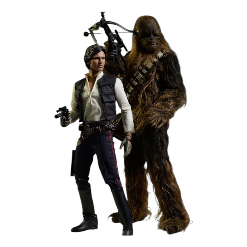 Hot Toys Han Solo And Chewbacca 1/6 Star Wars Fpx