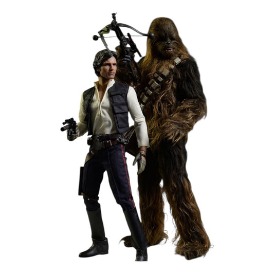 Hot Toys Han Solo And Chewbacca 1/6 Star Wars Fpx