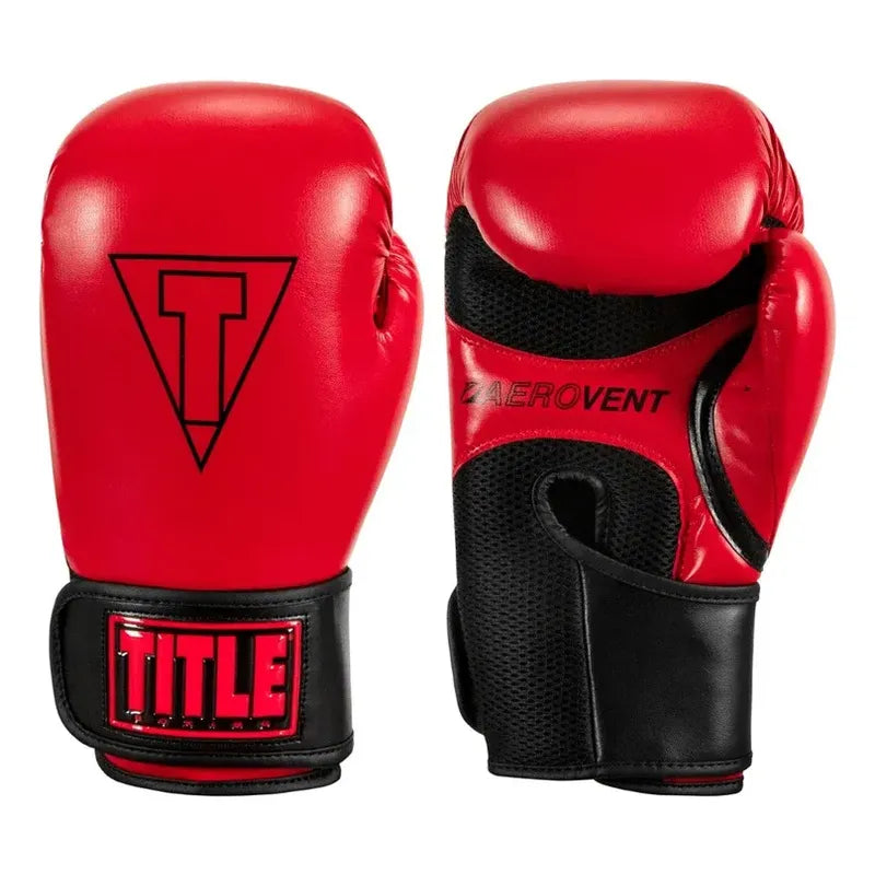 Guante Box Title Vegan Fitness Rojo 16 Oz Palomares Fpx 16 Oz Rojo