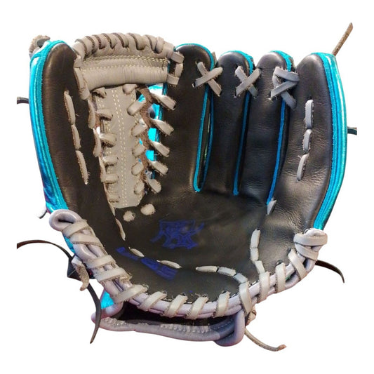 Guante Manopla Beisbol/softbol 12puLG Tejido Palomares Fpx Azul Juvenil/adulto