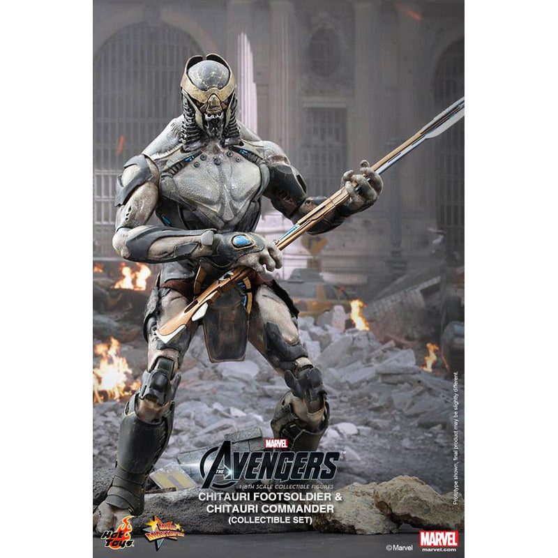 Hot Toys Chitauri Footsoldier Commander Set Avengers 1/6 Fpx