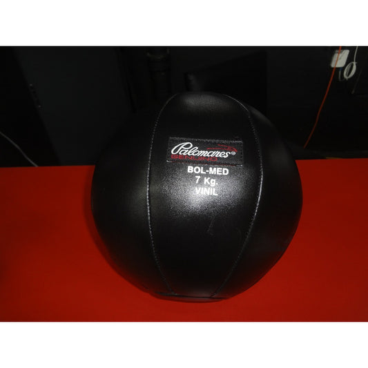 Balon Medicinal Vinil 7 Kilos Palomares Genuino Nuevo Negro