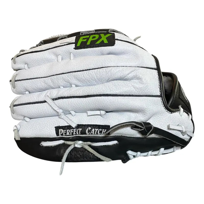 Guante Manopla Beisbol Mak 144 Blanco Negro Palomares Fpx Blanco Juvenil/ Adulto