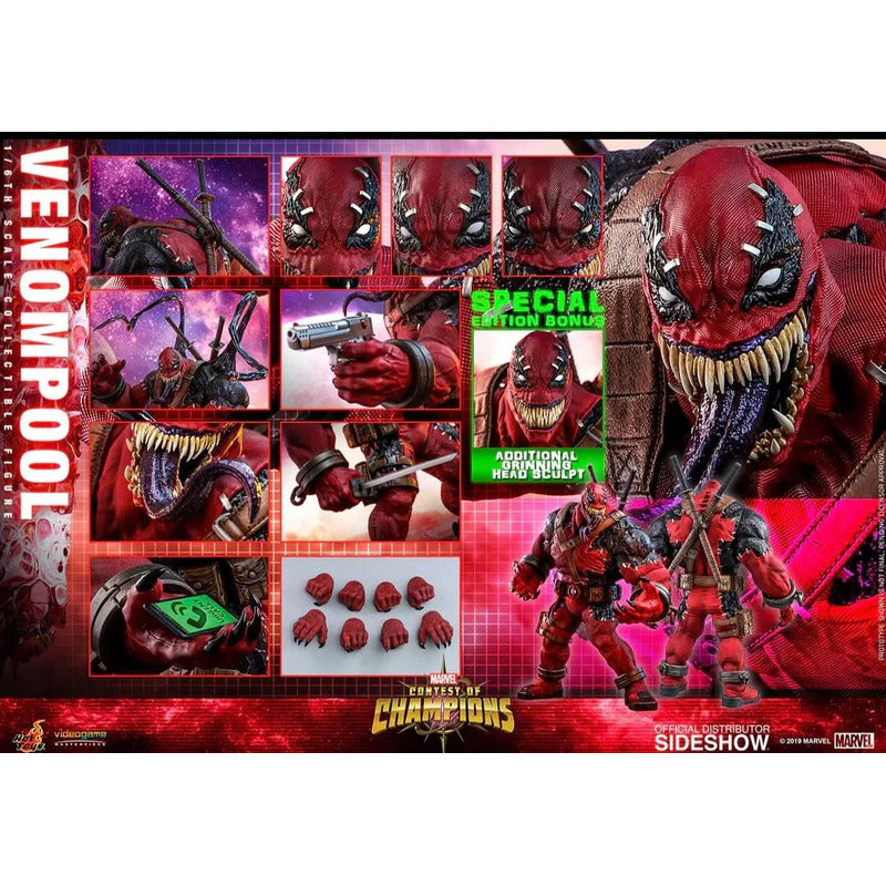 Hot Toys Venompool Special Figura 1/6 Palomares Fpx