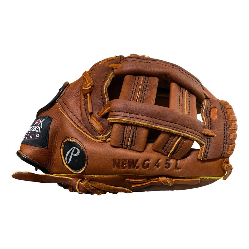 Guante Manopla Para Beisbol G45 13 Palomares Fpx Bordó Juvenil/ Adulto