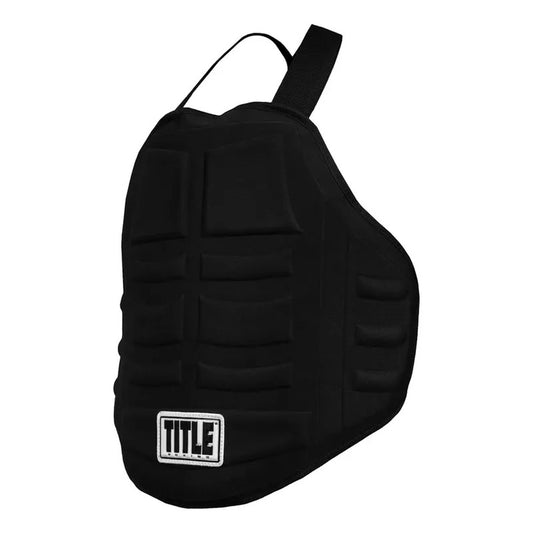 Peto Protector De Pecho Ultraligero Title Boxing Fpx Negro Juvenil/ Adulto