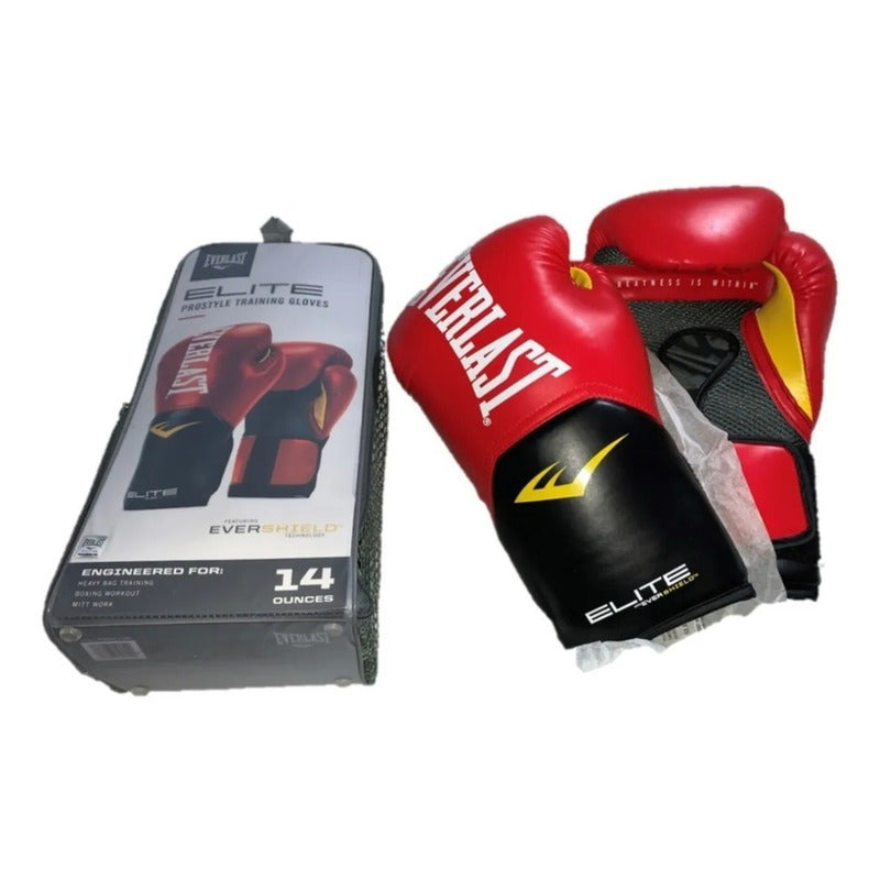 Guantes De Box Everlast Prostyle Elite Negro.