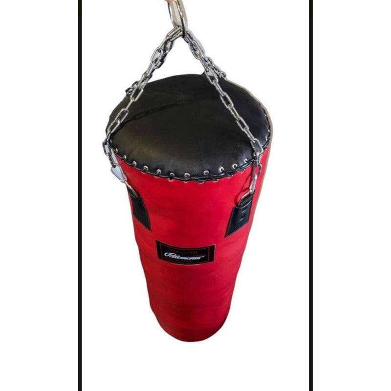 Costal De Box 100% Piel Genuina Rojo. Palomares Genuino Fpx Rojo