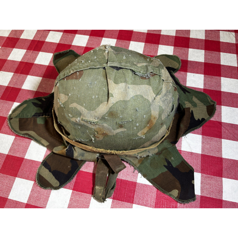 Casco Antiguo M1 Funda Mitchel Guerra Vietnam Fecha 1972 Fpx