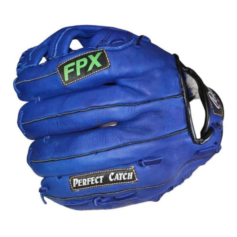 Guante Manopla Beisbol Azul Mod 355 12.5 Palomares Fpx