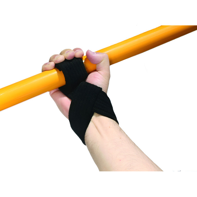 Lifting Straps Verri Modelo 1020 Negro Para Gym Y Levantamiento De Pesas