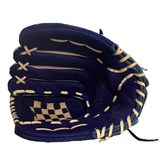 Guante Manopla Beisbol Mak144 14 PuLG Palomares Fpx Azul