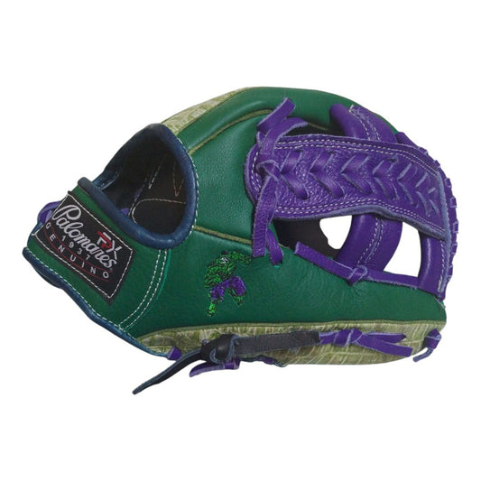 Guante Manopla Beisbol Hulk Trampa H 12.5 Palomares Fpx Verde Musgo Juvenil/adulto