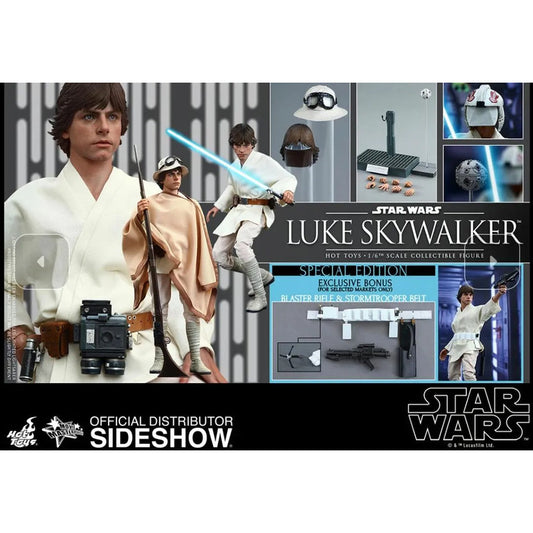 Hot Toys Luke Skywalker Mms297 Detalle Caja 1/6 Fpx