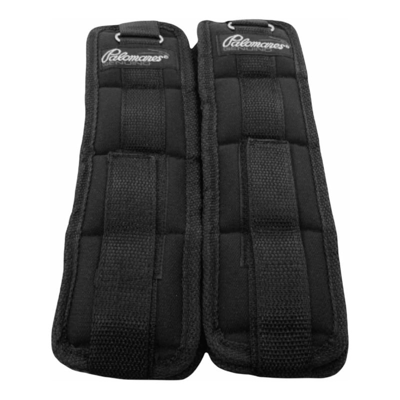 Par Polainas 3 Kilos Palomares Genuino Fpx Negro