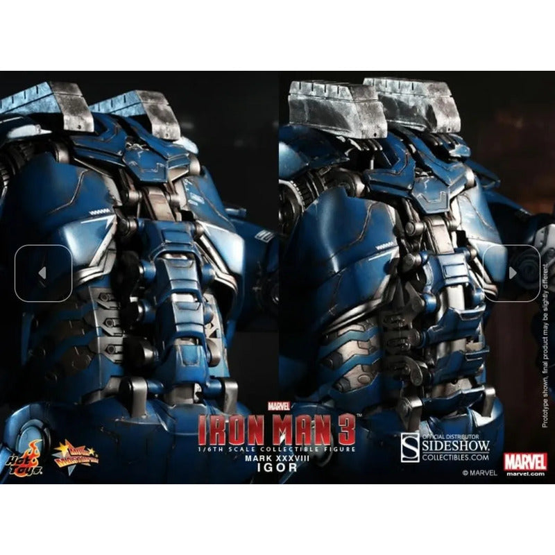 Hot Toys Iron Man Mark Xxxviii Igor Figura 1/6 Fpx